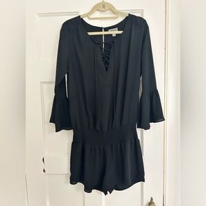 Black Women's Romper